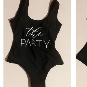 Bridesmaid One Piece Swimsuit “The Party”